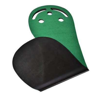 Customized indoor golf fairway practice putting mat