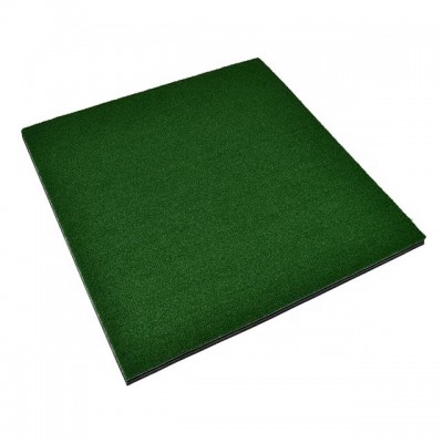 export golf mat/Factory golf practice driving range mat with 15mm foam rubber