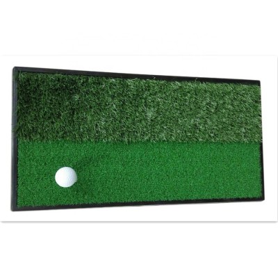 Brand-new Custom Logo Golf Practice Mat Swing Training Turf Mat Anti Skid Golf Grass Hitting Mat