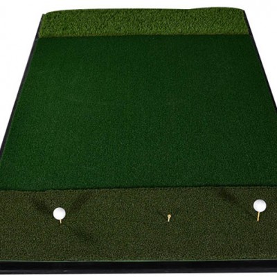 golf driving range tee turf mat,  practice tee line turf mat