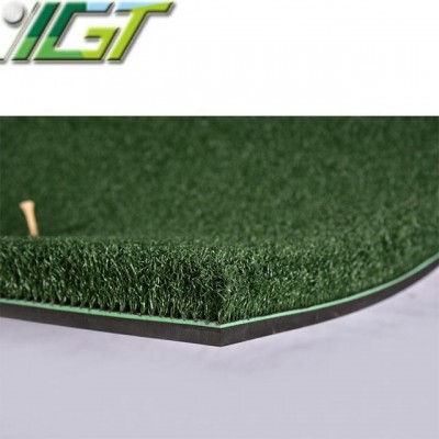 golf tee line turf golf mat with 35mm tee line turf and 10mm foam rubber