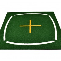 Golf Course Hitting Swing Mat Driving Range Practice e Teaching Equipment Mat With Alignment Line